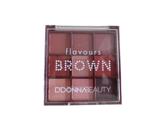 Lidschatten-Palette Chocolat Brown Ddonna