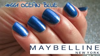 Vernis à Ongles 661 Ocean Blue Maybelline 6.7ml